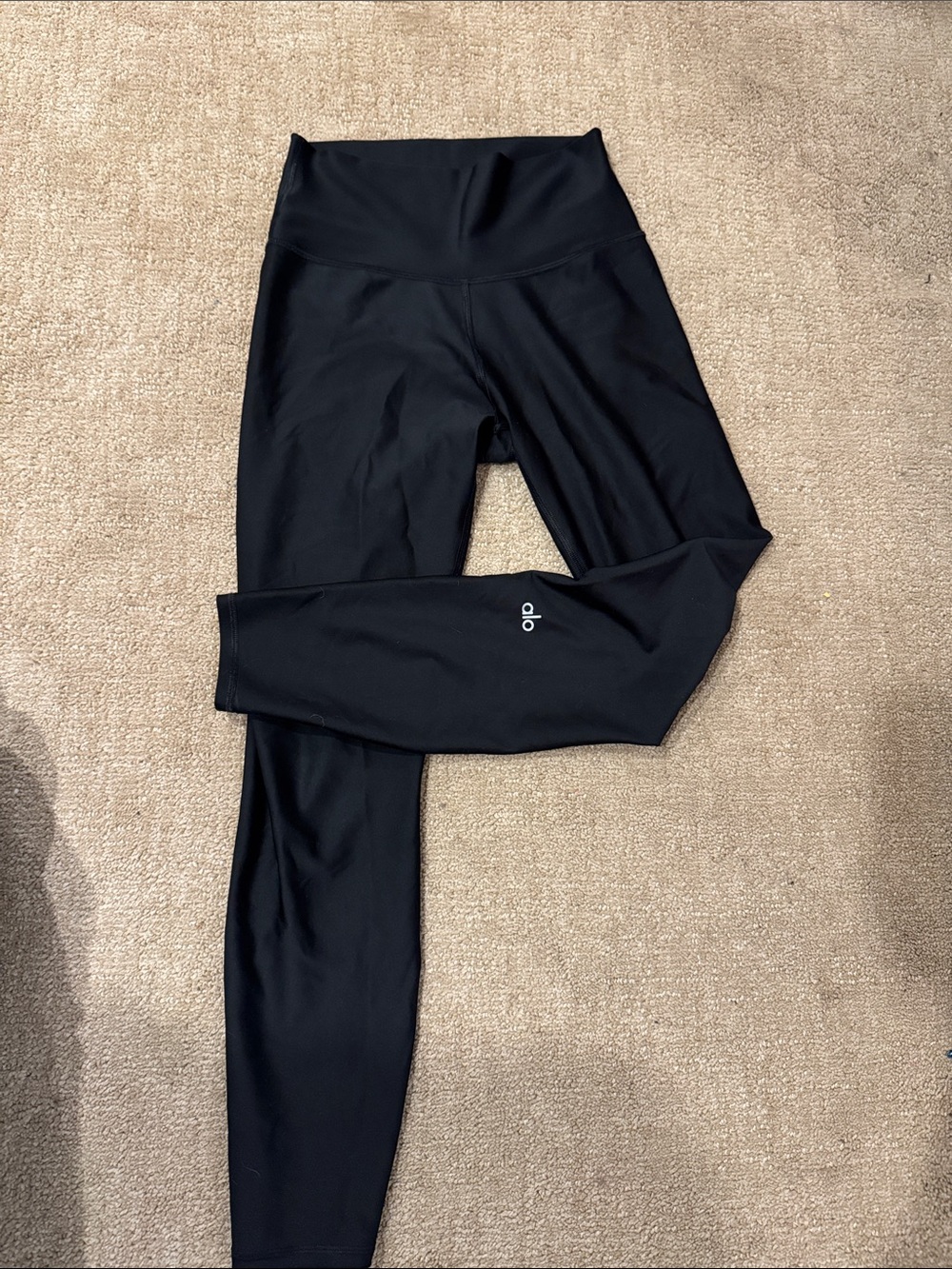 Alo airlift 7/8 High-Waist Black Leggings